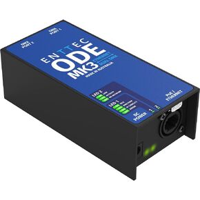 Enttec ODE Mk3 70407 POE 2 Universe Dual DMX / RDM Ethernet Converter Interface