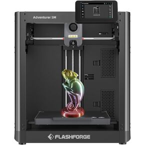 FLASHFORGE Adventurer 5M Pro 3D Printer, 600mm/s Max High-Speed 3D Printers with Auto Leveling, Dual Filtration System, Remote Monitoring, Quick Detachable Nozzle,Effective Cooling, Automatic Shutdown