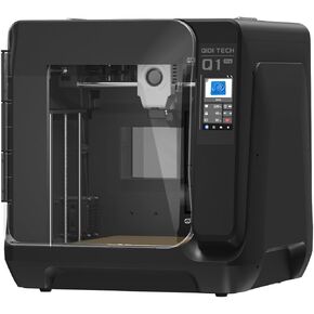 QIDI Q1 Pro 3D Printer, 600mm/s High-Speed Fully Auto Leveling 3D Printers with Camera, 60℃ Chamber Heat, 350°C Print Support Carbon Fiber Filament, Tangle Detection, Printing Size 9.65"x9.65"x9.45"