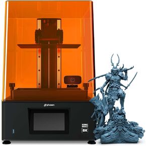 phrozen Sonic Mighty 8K LCD Resin 3D Printer, Monochrome/Mono LCD Screen, Mass-Produce 3D Printed Models with Ultra-high 8K Resolution, L21.8 x W12.3 x H23.5 Printing Volume in Kuwait