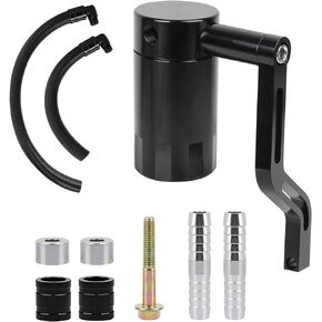 EVIL ENERGY Oil Catch Can,Air Oil Separator compatible with 2011-2022 Charger 2011-2022 Challenger 2011-2022 Chrysler 300 SRT8 3OZ