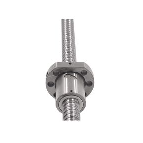 Ball Screw SFU1605 （Diameter 16mm Pitch 5mm）Length 200mm with Metal Ball Screw Nut for CNC Machine Parts(200mm)