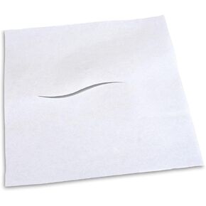 BodyMed Premium Headrest Paper Sheets – Without Slit – Disposable Medical Face Barrier – Exam Paper Sheets – Case of 1,000 – 12-inch x 12-inch – White