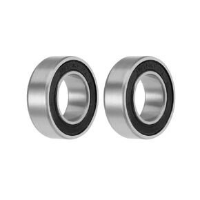 uxcell 173110-2RS Deep Groove Ball Bearings 17mm x 31mm x 10mm Double Sealed Chrome Steel P0(ABEC1) 4pcs