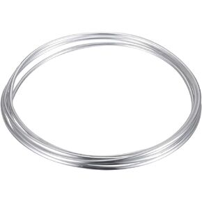 DMiotech 5/8" OD 6061 Aluminum Coiled Tubing 0.03" Wall Thickness 16ft Seamless Round Pipe Refrigeration Tubing for Compressor Refrigerator Air Conditioner
