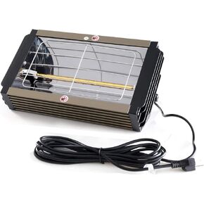 KIMSING IR1 مصباح معالجة الطلاء بالأشعة تحت الحمراء للخبز على الموجات القصيرة باليد، طاقة مقدرة 800 واط، 15 قدمًا إضافيًا، مصباح سخان بالأشعة تحت الحمراء، مجفف لعلاج الطلاء، إصلاح الجسم التلقائي أو البقع، برايمر التجفيف in Kuwait