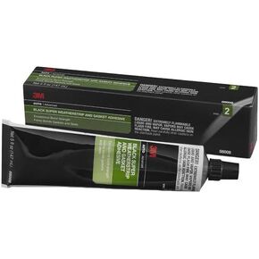 3M 08008 Super Weatherstrip Adhesive, 08008, Black, 5 oz Tube