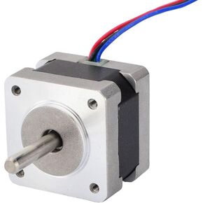 STEPPERONLINE Nema 14 Stepper Motor 0.9deg(400 Steps/rev) 0.4A 11Ncm/15.6oz.in Bipolar 4-Wires