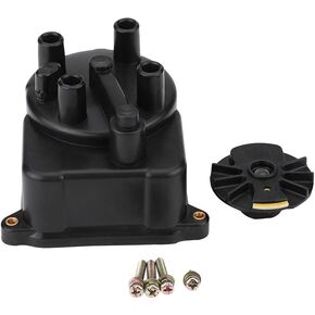 Distributor Cap, Car Auto Distributor Cap & Distributor Rotor Kit for Honda Civic 92-00 30102 P54 006