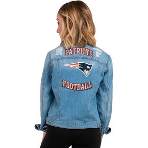 FOCO Women's NFL Team Logo Denim Days Jacket