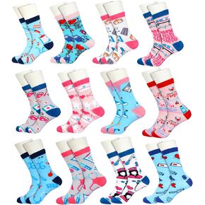 ANOTION Nurse Gifts Funny Nurse Socks Nurse off Duty Socks Gifts For Women Nurses Week Appreciation Gifts Graduation Gift