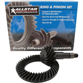 Allstar Performance 7.5" 3.73 Thick Ring and Pinion Gear Set for GM