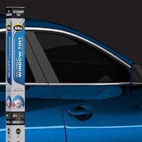 Gila® Heat Shield™ 5% VLT Automotive Window Tint DIY Heat Control Glare Control Privacy 2ft x 6.5ft (24in x 78in)