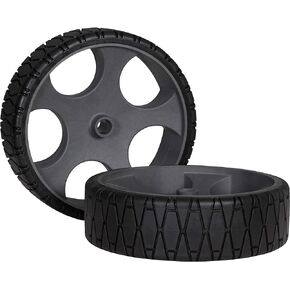 Wilderness Systems 12" No-Flat Wheels, Pair - for Heavy Duty Kayak Cart, Black