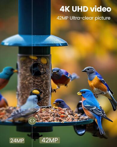 كاميرا تريل، 42 ميجابكسل 4 كيه 0.05 ثانية، كاميرا ألعاب مع رؤية ليلية IP66 مقاومة للماء 100 قدم 130 درجة زاوية واسعة لمراقبة الحياة البرية in Kuwait