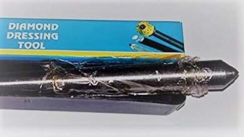 PRAZTECH® Diamond Dresser أداة طحن ذات نقطة واحدة مدببة 1.00 قيراط - 1/2 بوصة × 6 بوصة in Kuwait
