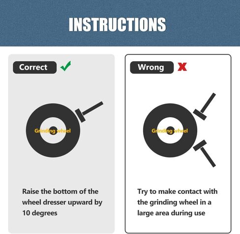 2 Pcs Silver Diamond Grinding Wheel Dresser Stone Bench Grinder Dressing Tool for Grinding Deburring Wheels Truing Grinding Durable Quality with Smart Details Design Flat Diamond Coated Surface in Kuwait