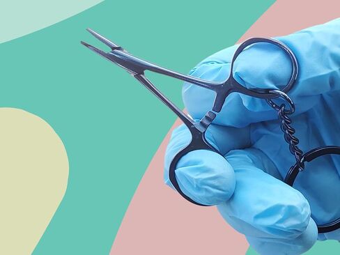 سلسلة مفاتيح ملقط البعوض من آرتمان إنسترومنتس هيموستات مايو هيجار - هدية مبتكرة من الفولاذ المقاوم للصدأ للمحترفين الطبيين وطبيب الأسنان وملقط السمك (أزرق) in Saudi Arabia