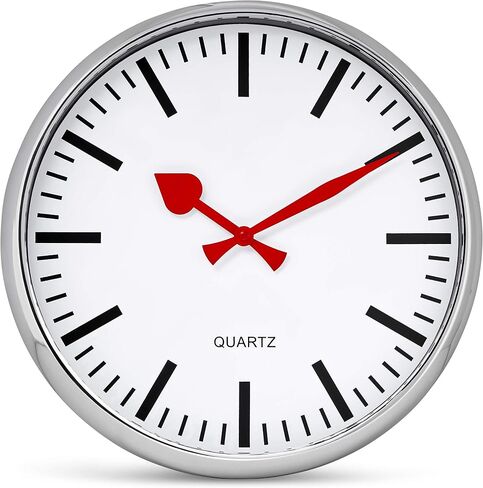 Bernhard Products Colorful Kids Wall Clock Teaching Time Telling Silent Non-Ticking Educational Learning Tool, Colored Numbers for Children Teachers Homeschool and Parents, School Classroom Playroom in Saudi Arabia