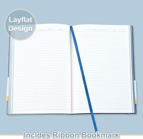 عبوتان من المجلات المسطرة للكلية، B5 دفاتر ملاحظات كبيرة الحجم 192 صفحة، دفتر ملاحظات مبطن بالجامعة للعمل/مجلة للكتابة، غطاء من الجلد الصناعي، 7.6 بوصة × 10 بوصة (رمادي أزرق) in Kuwait