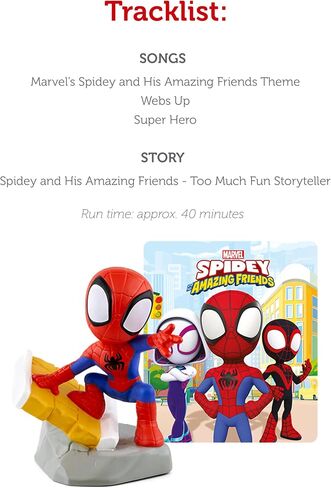 Tonies Spidey Audio Play Character from Marvel Spidey and His Amazing Friends in Saudi Arabia