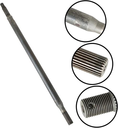 Passenger Side Rear Splined Axle Shaft 20377G12 Replacement for EZGO TXT 1994+ in Saudi Arabia