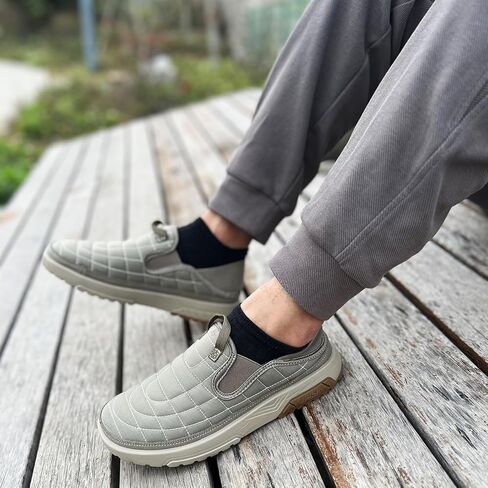 Men's House Wide Slippers Indoor Outdoor Loafers Casual Walking Camping Slip On Shoes in Saudi Arabia