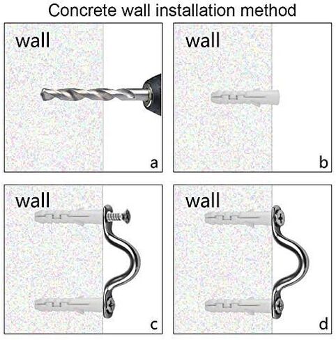 TooTaci Strings Lights Hanging Kit,1/8 Stainless Steel Coated Cable Wire 20M & M5 Turnbuckle Hook and Eye,1/8 Turnbuckle Wire Tensioner Kit with 1/8 Wire Rope for Outdoor Hanging,Garden Wire in Saudi Arabia