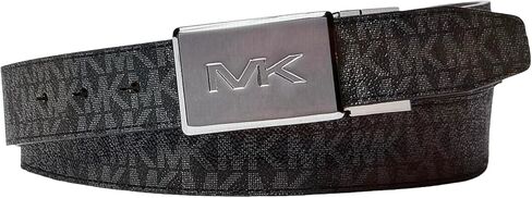 Michael Kors 31MM Cut To Fit Men's Reversible Signature Logo Belt (Black) in Saudi Arabia
