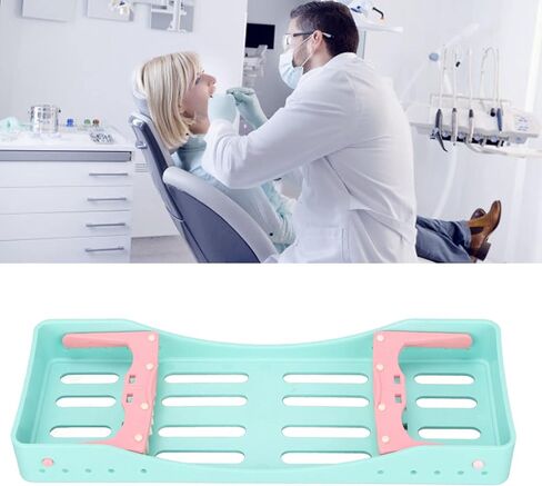 صندوق تنظيف الأوتوكلاف لأدوات طب الأسنان، منظم علبة علبة كاسيت احترافية للأسنان، مجموعة تنظيف الأسنان الوقائية كاسيت التعقيم البلاستيكي in Kuwait