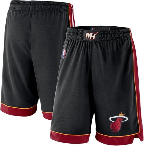 Miami Heat NBA Kids Youth 8-20 Icon Edition Black On-Court Swingman Performance Shorts in Saudi Arabia