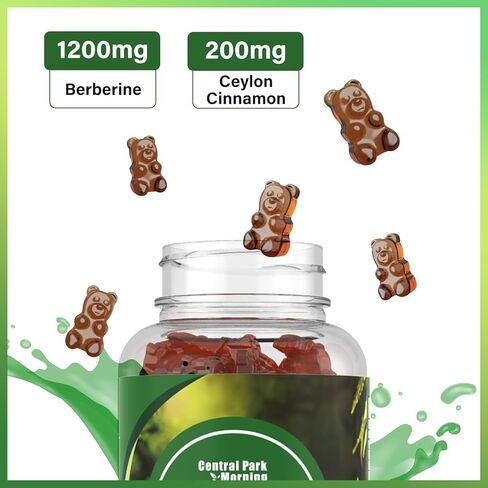 علكات البربرين مع قرفة سيلان 1200 ملغ، دعم صحي، 60 علكة طبيعية بنكهة التوت المختلط in Kuwait