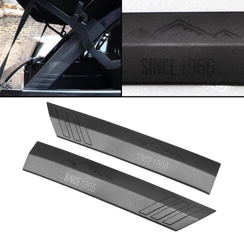 قطعتان من غطاء حشوة العمود D، غطاء حماية للقفص الدوار يمنع الخدوش، واقيات الطلاء، أعمدة علوية ناعمة، ملحقات حماية الحواف لفورد برونكو الطرق الوعرة 4 أبواب 2021 2022 2023 in Kuwait