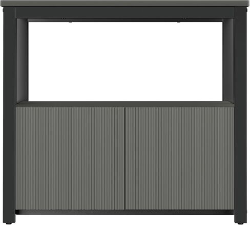 BEWISHOME 20-29 جالون حوض للأسماك حامل إطار معدني حوض السمك مع خزانة لتخزين الملحقات، مناسب للسلاحف والزواحف وخزان مرابي الحيوانات، سعة 960 رطل رمادي KYG02H in Kuwait