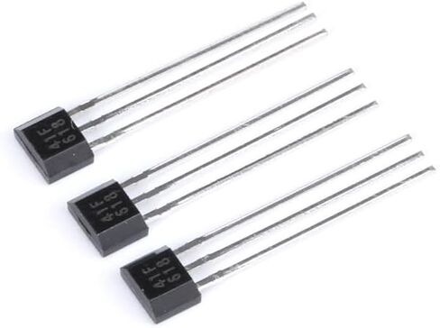 40 قطعة 44E مستشعر بظاهرة القاعة 3Pin IC حساسية عالية 44E مستشعر القاعة 402 التبديل A1344EUA-T عنصر درجة الحرارة العالية AH3144E in Saudi Arabia