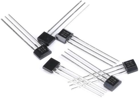 40 قطعة 44E مستشعر بظاهرة القاعة 3Pin IC حساسية عالية 44E مستشعر القاعة 402 التبديل A1344EUA-T عنصر درجة الحرارة العالية AH3144E in Saudi Arabia