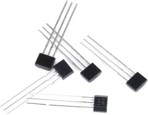 40 قطعة 44E مستشعر بظاهرة القاعة 3Pin IC حساسية عالية 44E مستشعر القاعة 402 التبديل A1344EUA-T عنصر درجة الحرارة العالية AH3144E in Saudi Arabia