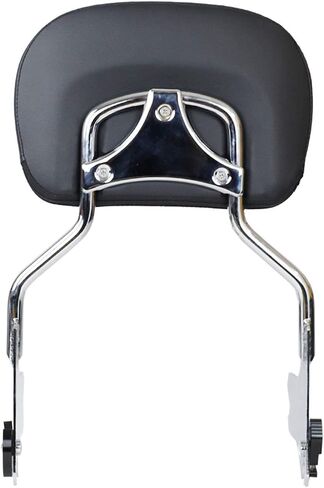 مسند ظهر قابل للفصل سيسي بار مسند ظهر للركاب مع وسادة متوافقة مع Touring Road King Electra Glide Street Glide Road Glide FLHR FLHX FLHT FLTR 1997-2008 (كروم) in Kuwait
