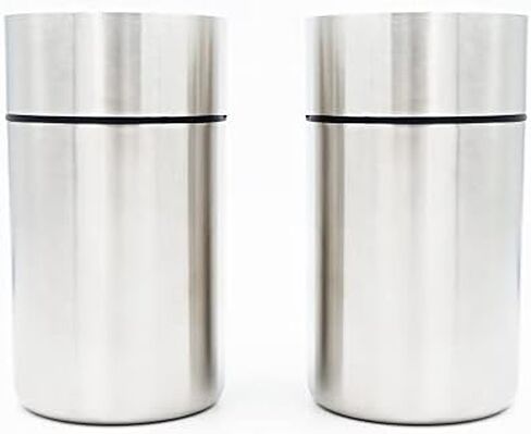 JOCHA Car Ashtray with lid smell proof Stainless Steel Portable Smokeless Detachable Windproof Self Extinguishing Butt Bucket Ash Tray for Most Car Cup Holder for Outdoor Travel Home Office (Silver) in Saudi Arabia