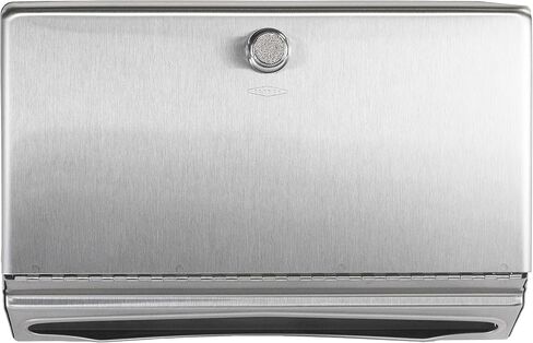 Bobrick Surface-Mounted Paper Towel Dispenser, 10.75 X 4 X 7.13, Stainless Steel in Saudi Arabia