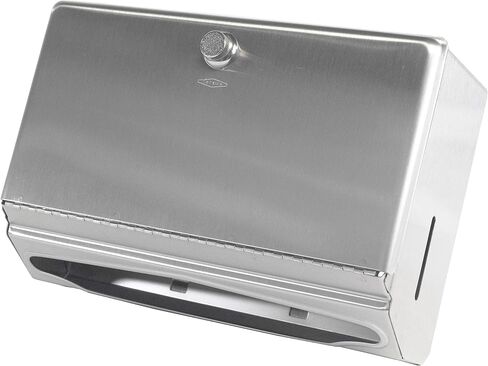 Bobrick Surface-Mounted Paper Towel Dispenser, 10.75 X 4 X 7.13, Stainless Steel in Saudi Arabia