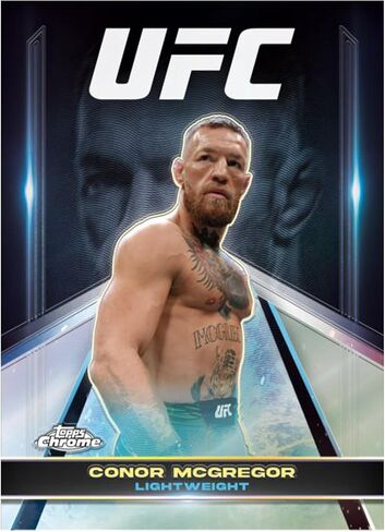 2024 صندوق قيمة Topps Chrome UFC in Saudi Arabia
