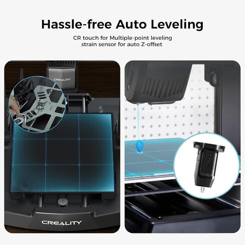 طابعات Creality ثلاثية الأبعاد الرسمية Ender 3 V3 SE، ماكينة طباعة ثلاثية الأبعاد بسرعة طباعة سريعة 250 مم/ثانية مع CR Touch، Sprite Direct Extruder، 8.66x8.66x9.84 بوصة in Saudi Arabia