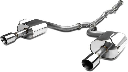 DNA MOTORING CBE-NM09-NRT Stainless Steel Cat Back Exhaust System [Compatible with 09-14 Nissan Maxima A35 3.5L V6] in Saudi Arabia