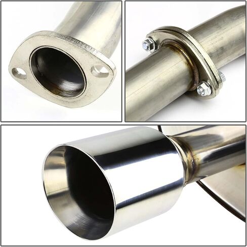 DNA MOTORING CBE-NM09-NRT Stainless Steel Cat Back Exhaust System [Compatible with 09-14 Nissan Maxima A35 3.5L V6] in Saudi Arabia