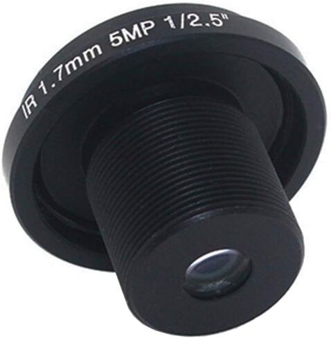 Wide Angle Fisheye Lens 1.7mm 180 Degree HD 5 Megapixel Lens for CCTV IP Camera Panoramic CCTV Camera Lens in Saudi Arabia
