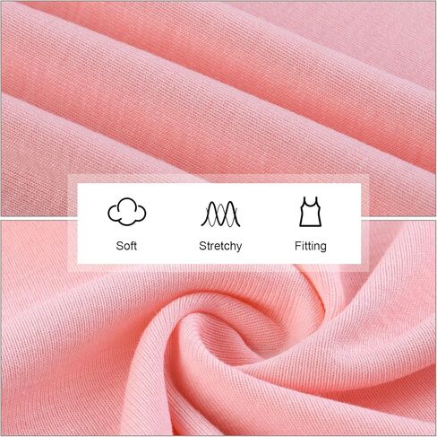 قميص علوي بدون أكمام للفتيات للرقص من Cooraby مكون من 5 قطع بدون أكمام وحزام سباغيتي للباليه in Kuwait