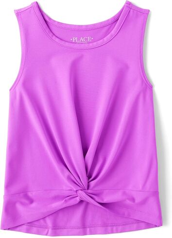 The Children's Place Girls' Active Twist Front Tank Top in Saudi Arabia