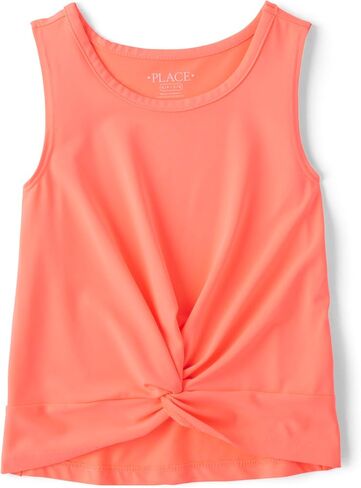 The Children's Place Girls' Active Twist Front Tank Top in Saudi Arabia