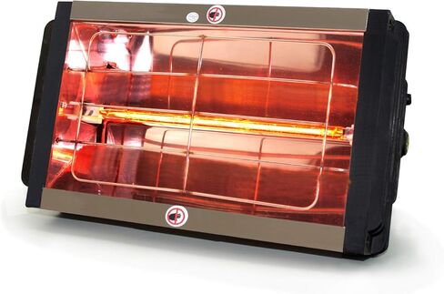 KIMSING IR1 مصباح معالجة الطلاء بالأشعة تحت الحمراء للخبز على الموجات القصيرة باليد، طاقة مقدرة 800 واط، 15 قدمًا إضافيًا، مصباح سخان بالأشعة تحت الحمراء، مجفف لعلاج الطلاء، إصلاح الجسم التلقائي أو البقع، برايمر التجفيف in Kuwait